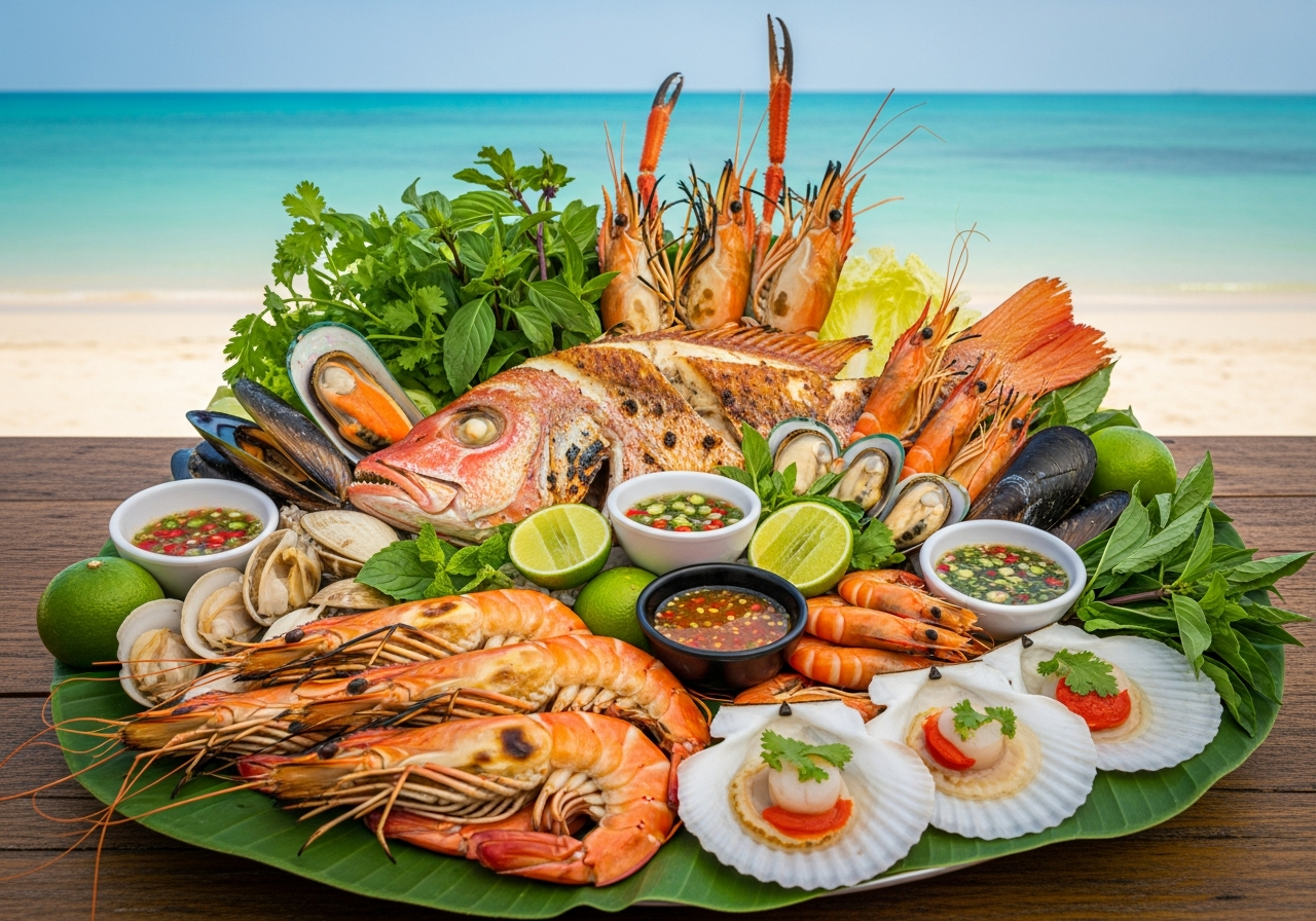 Fresh Seafood in Koh Samui