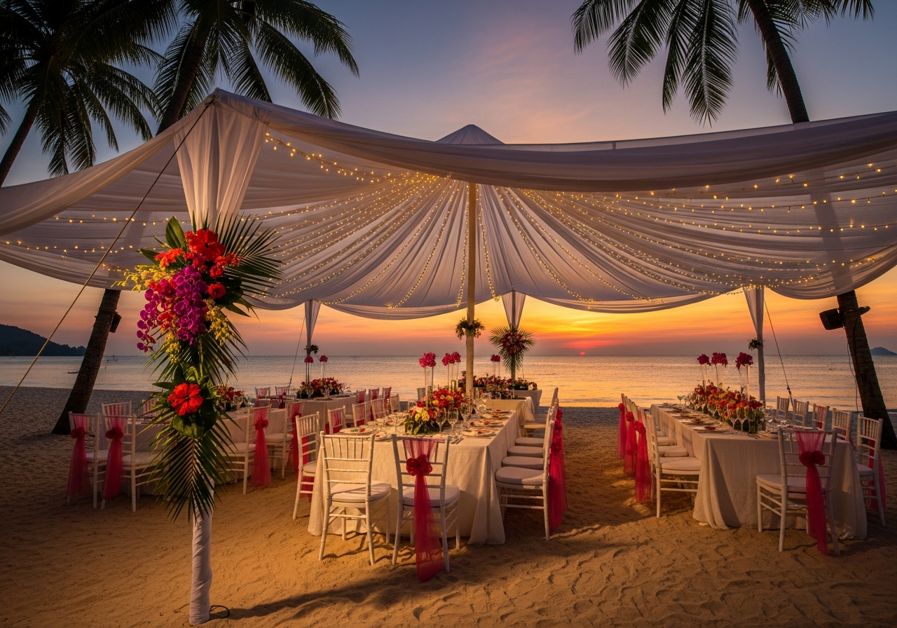 Beachfront Event Venues in Koh Samui