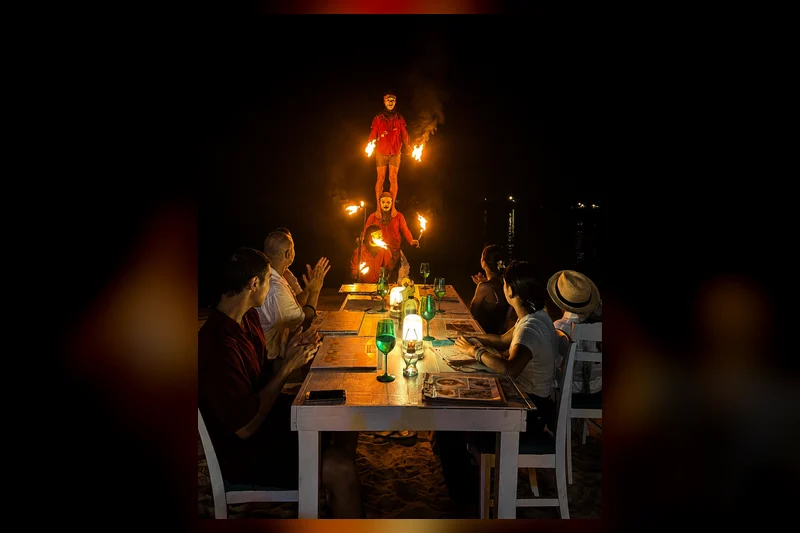 Fire Show Dining in Koh Samui